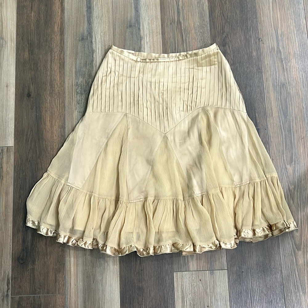 Banana republic 100% silk skirt, Y2K